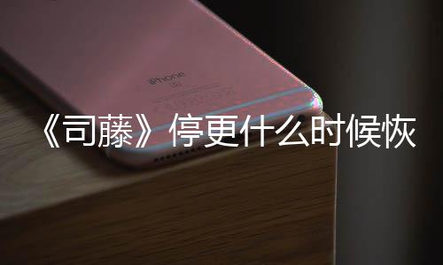 播出藤停更更新 大结局揭秘司什么时候时间恢复