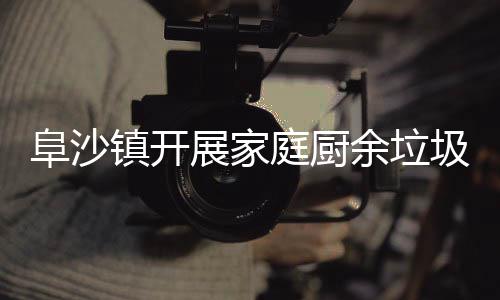 余垃类入镇开展家庭厨阜沙传圾分户宣