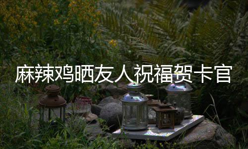 友人友麻辣祝福众好喜讯谢一官宣 感鸡晒生子贺卡